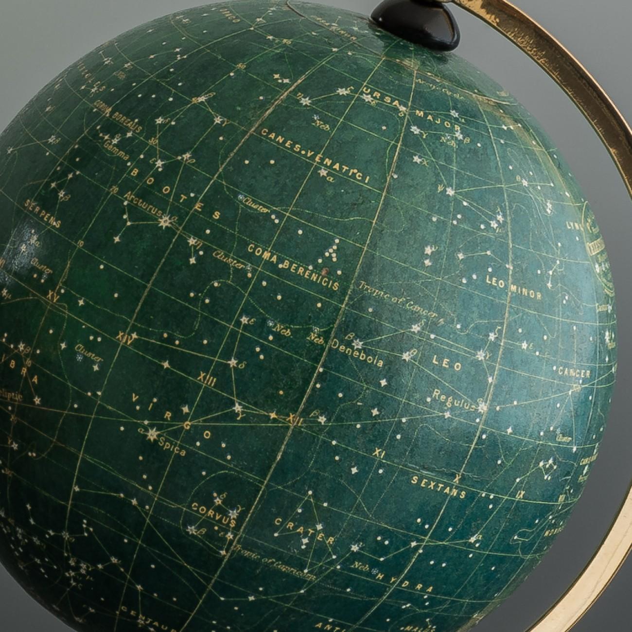 Set of Matching Terrestrial and Celestial Globes, circa 1935 4