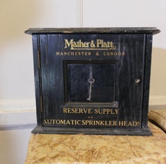 Set of Mather and Platt Sprinkler Heads in Case A rare find