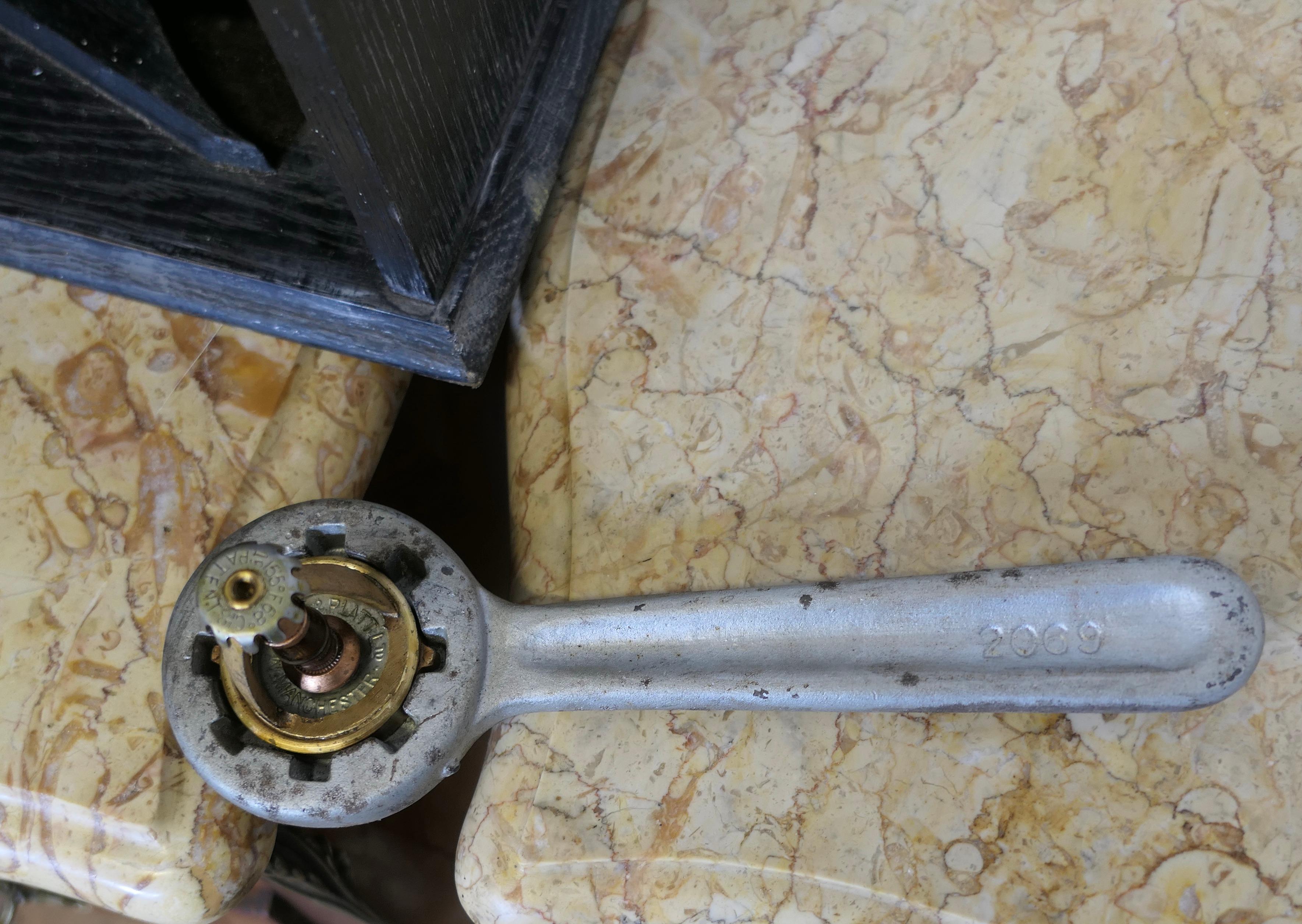 Set of Mather and Platt Sprinkler Heads in Case  A rare find For Sale 3