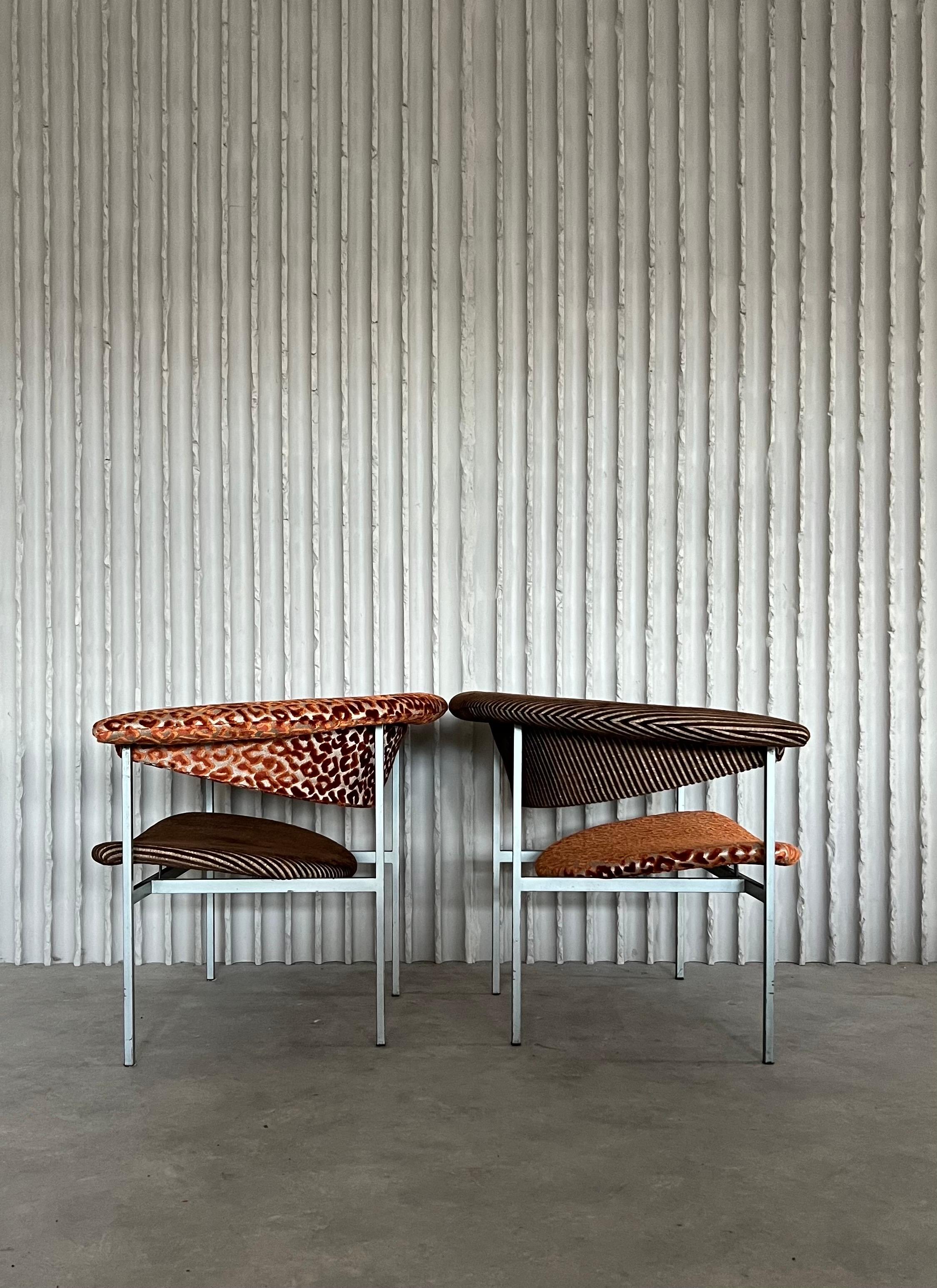Néerlandais Ensemble de chaises Meander Gamma de Rudolf Wolf en vente