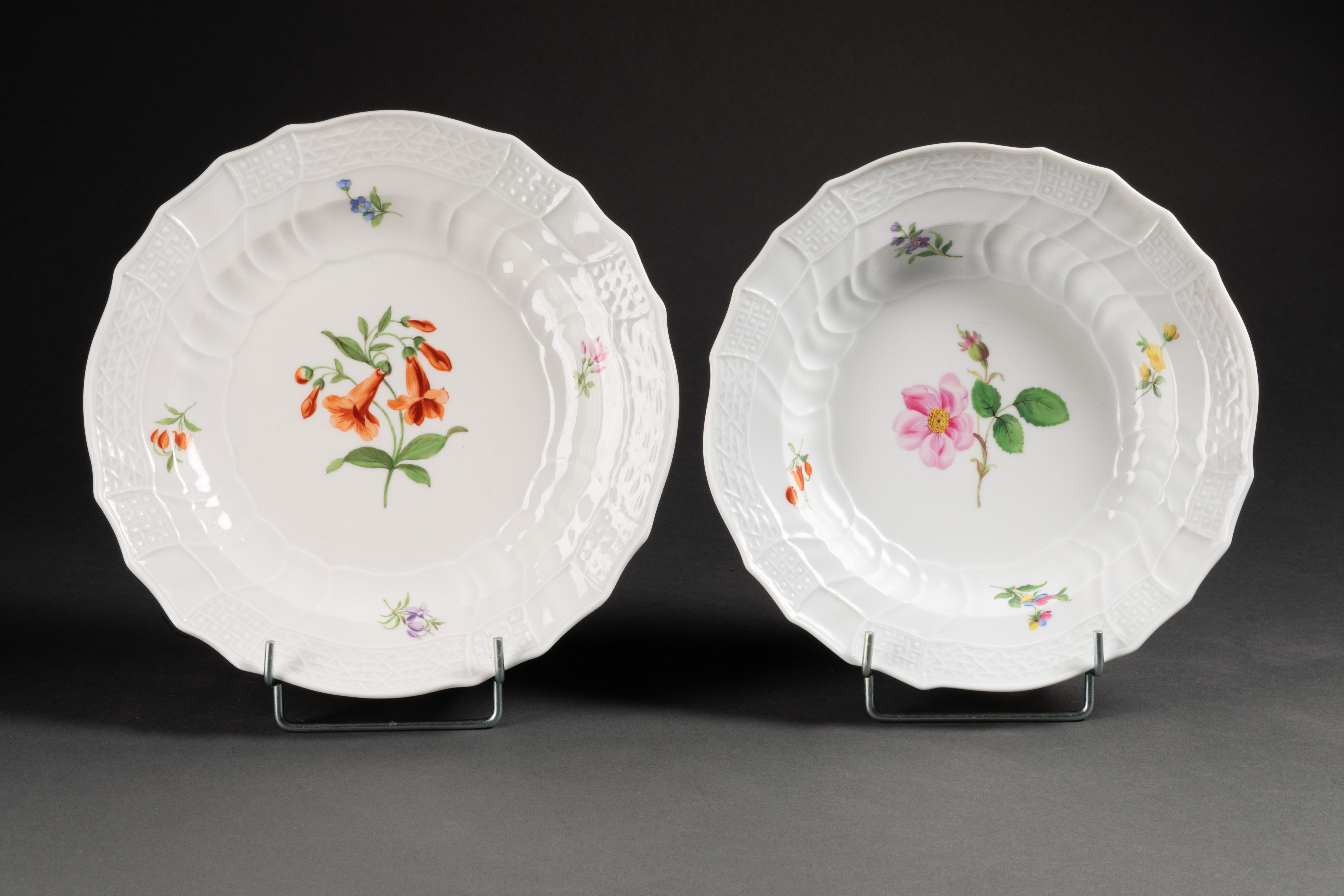 Set of 26 Meissen Plates For Sale 2