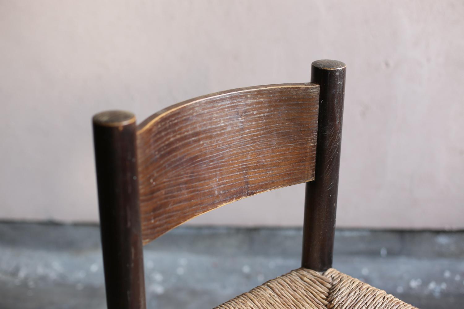 Conjunto de sillas Meribel de Charlotte Perriand para Steph Simon Moderno de mediados de siglo en venta