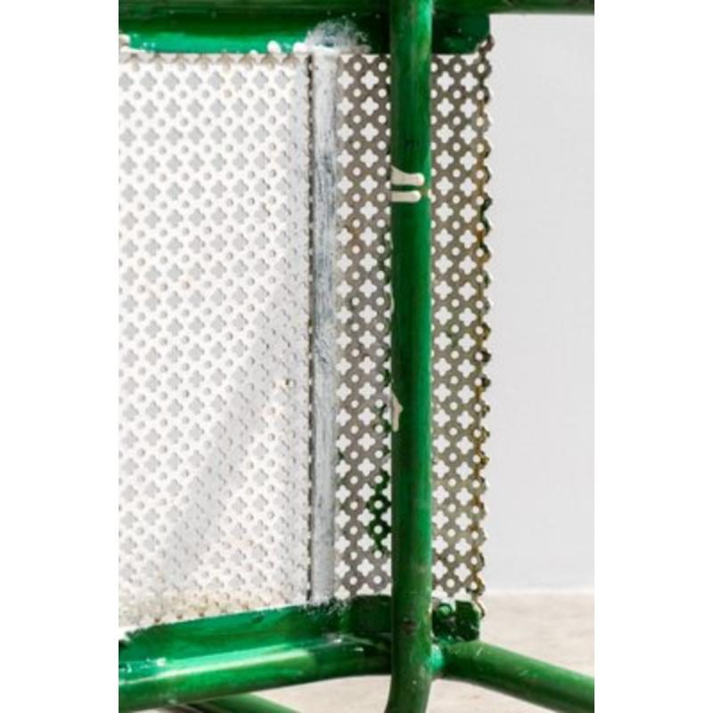 French Set of Metal Garden Armchairs, 1960s For Sale