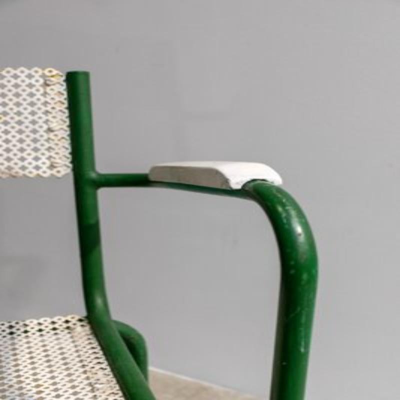 Set of Metal Garden Armchairs, 1960s For Sale 3
