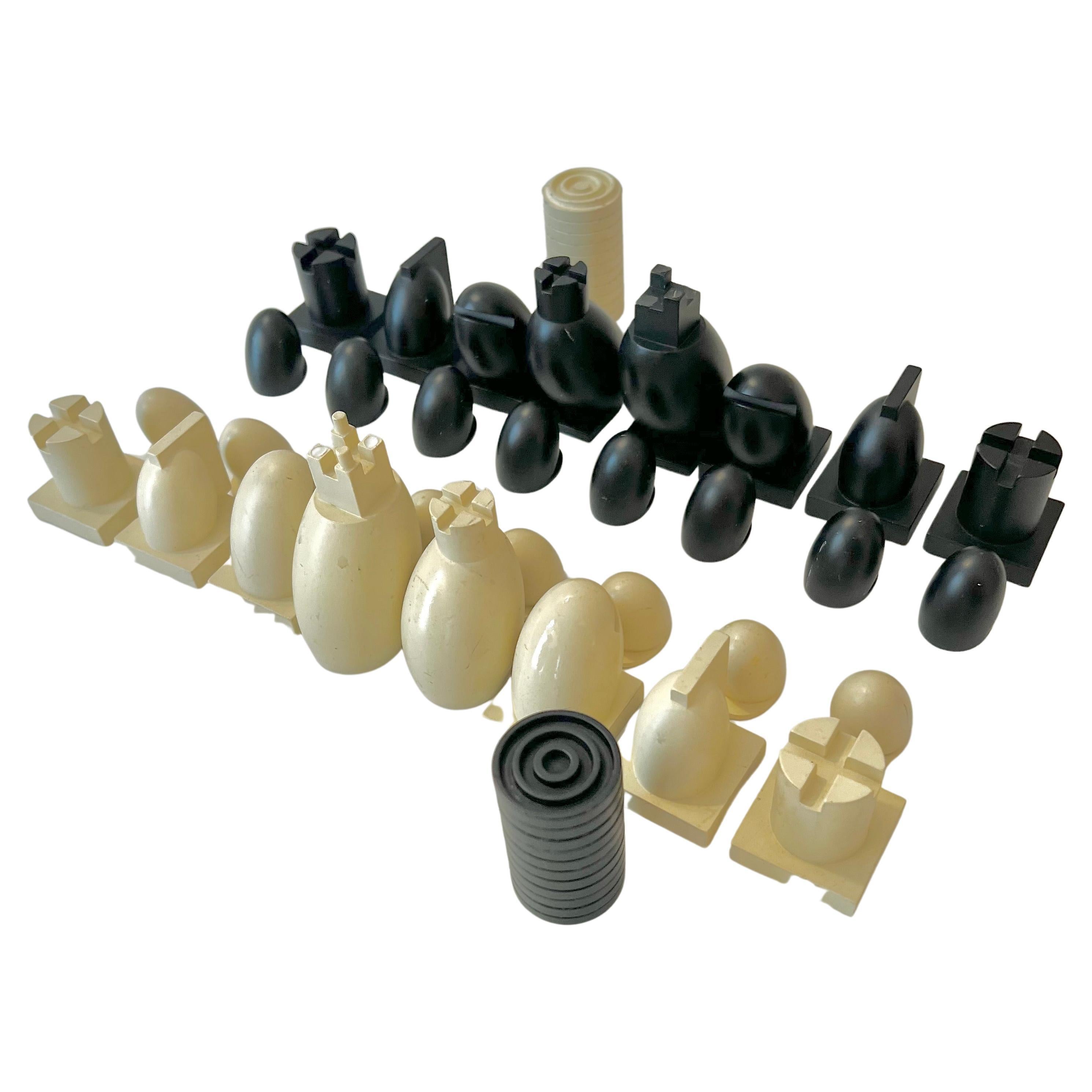 michael graves chess and checkers set