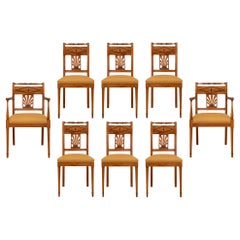 Set of Mid-19th Century Biedermeier Dining Room Chairs