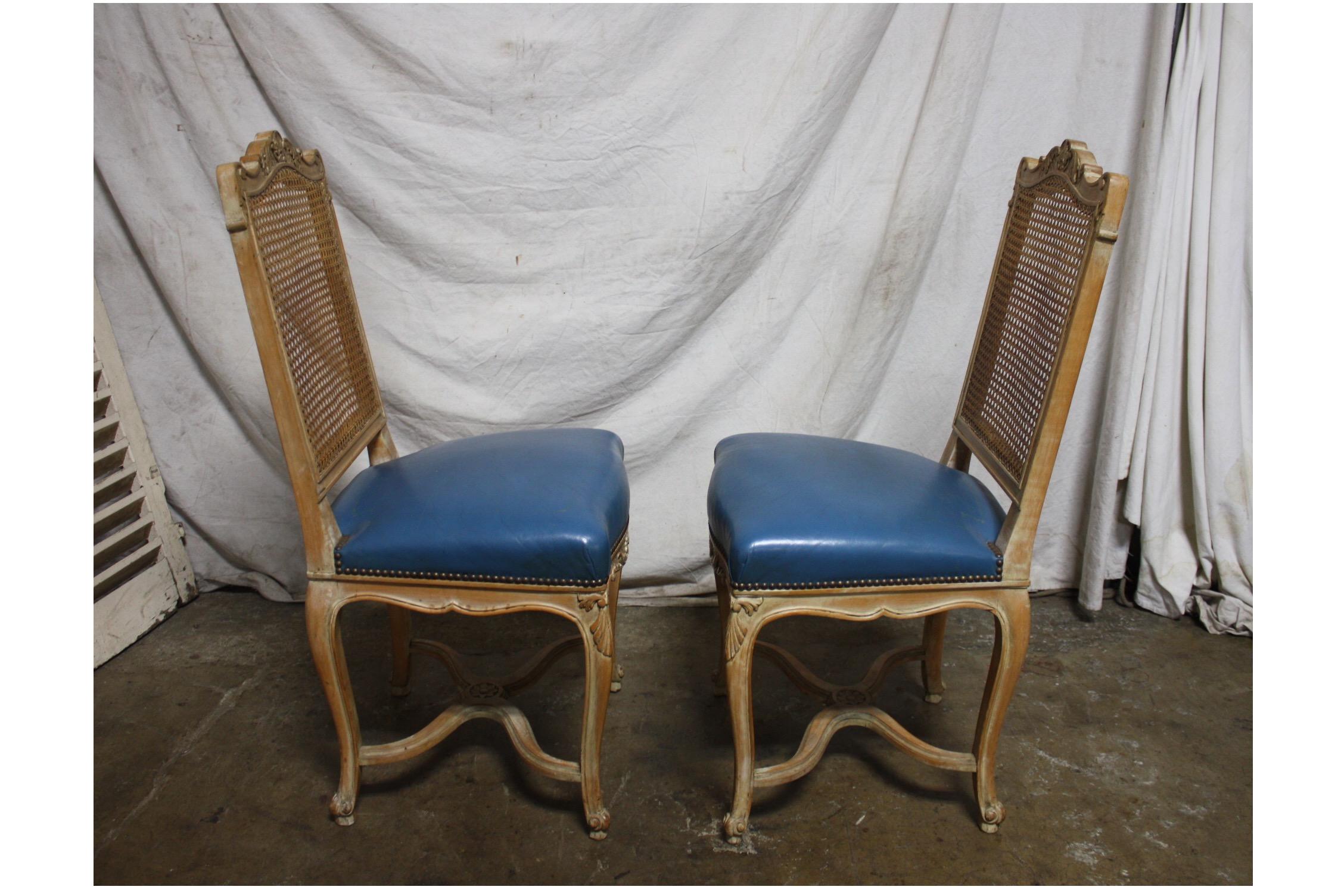 Set of Mid-20th Century French Dining Chairs 5