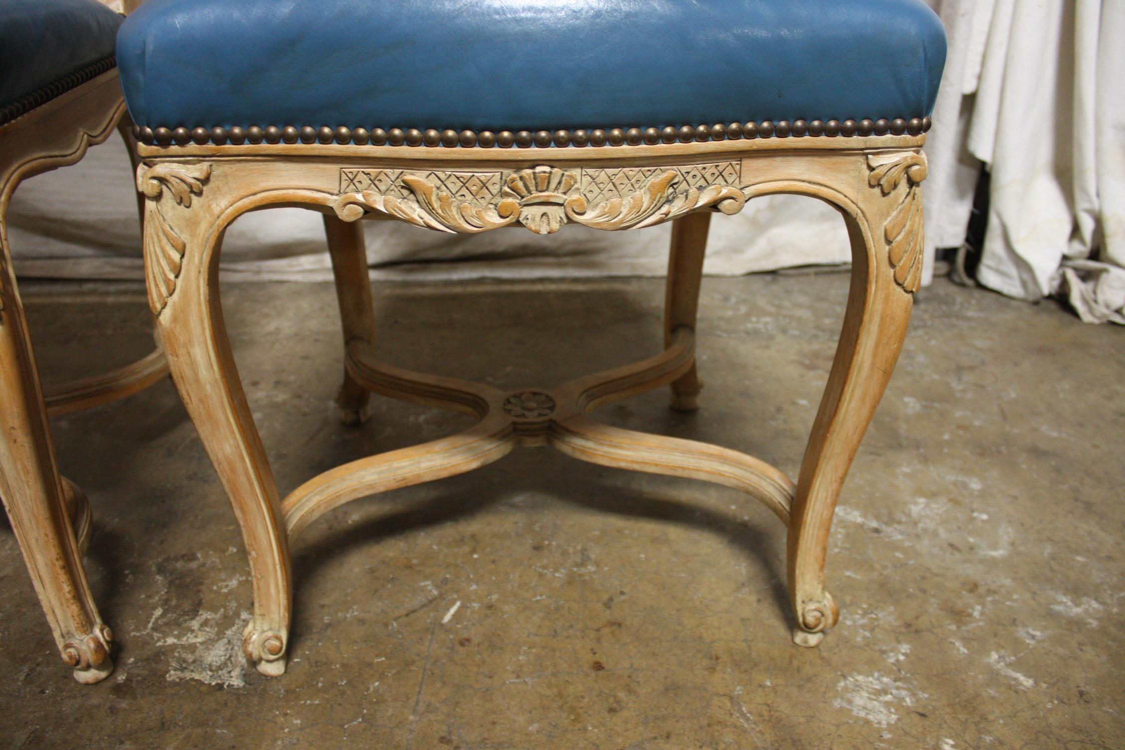 Set of Mid-20th Century French Dining Chairs 7