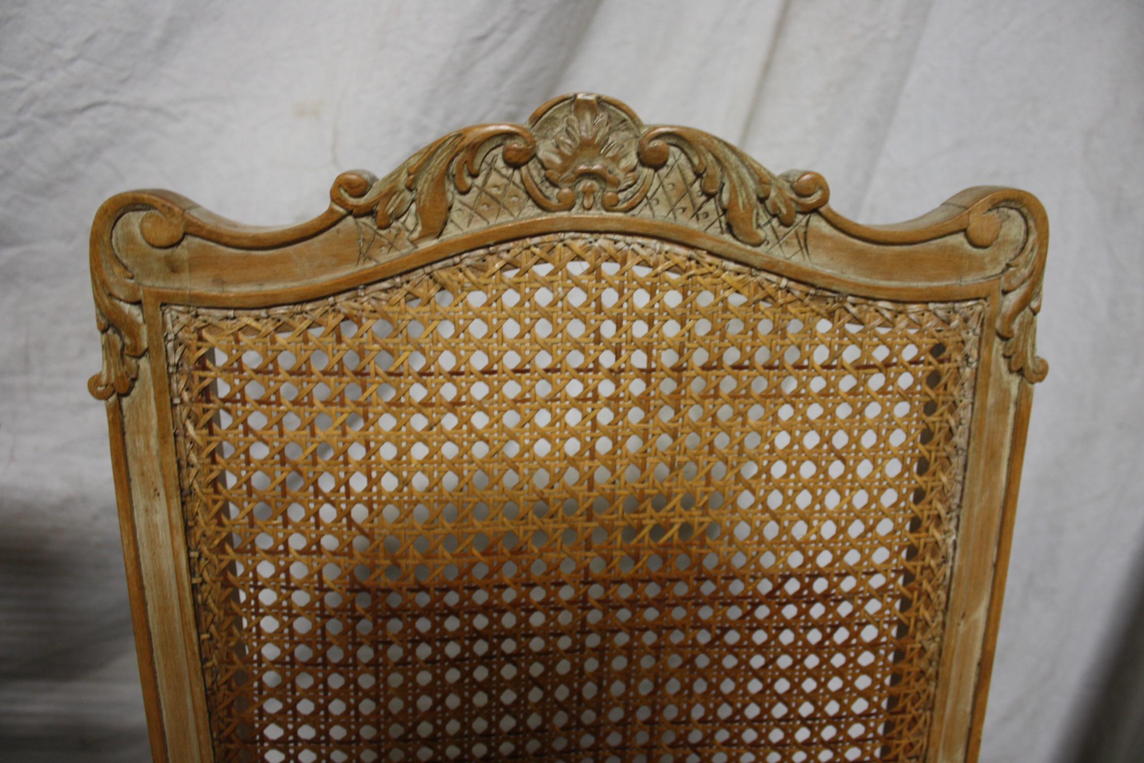 Set of Mid-20th Century French Dining Chairs 1
