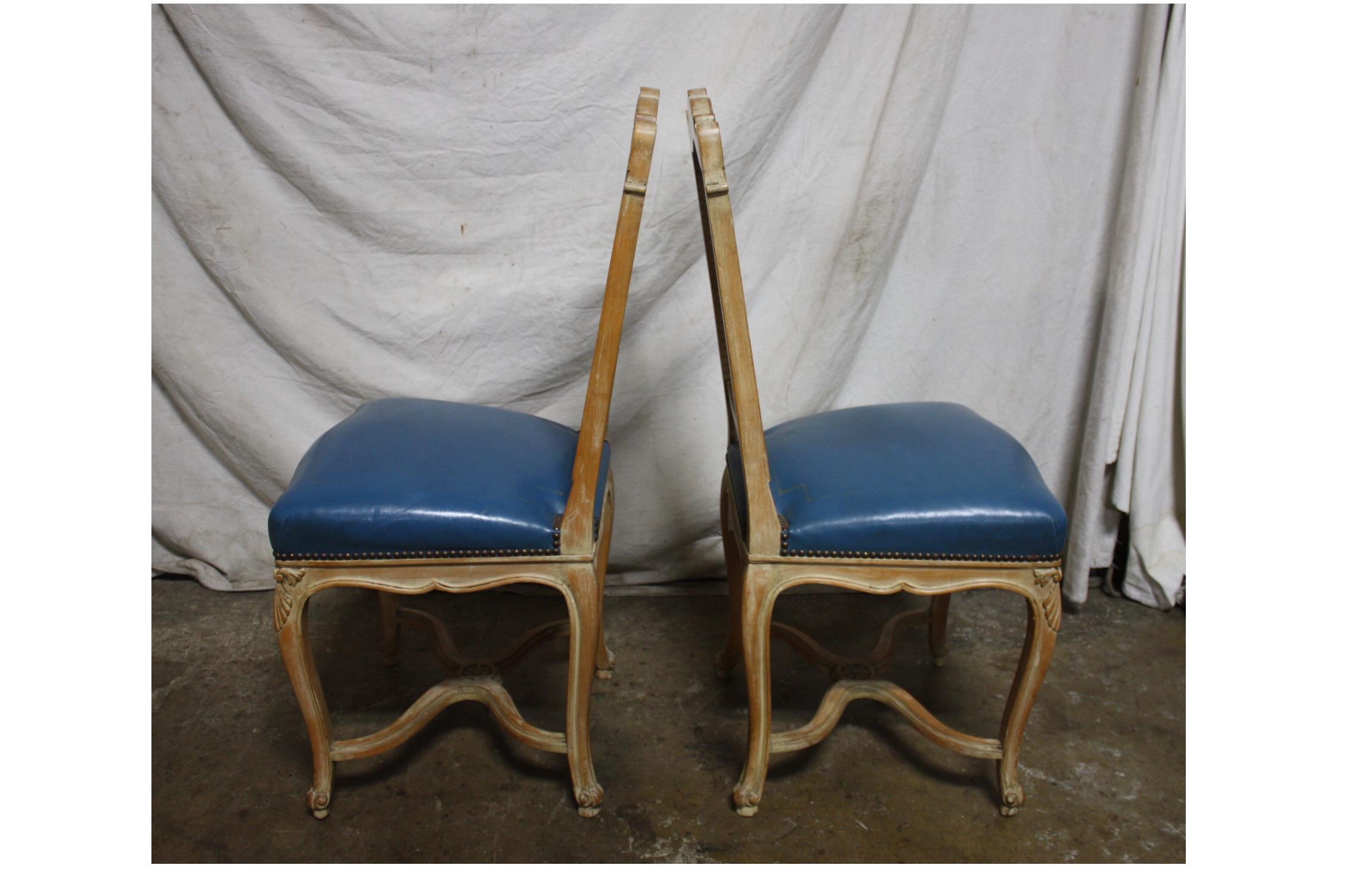Set of Mid-20th Century French Dining Chairs 3