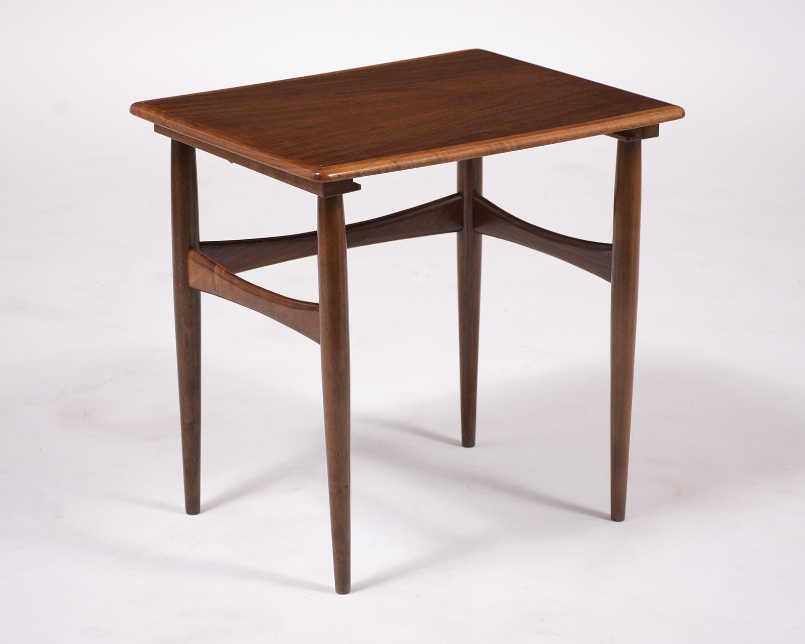 Wood Mid-Century Danish Teak Nesting Tables
