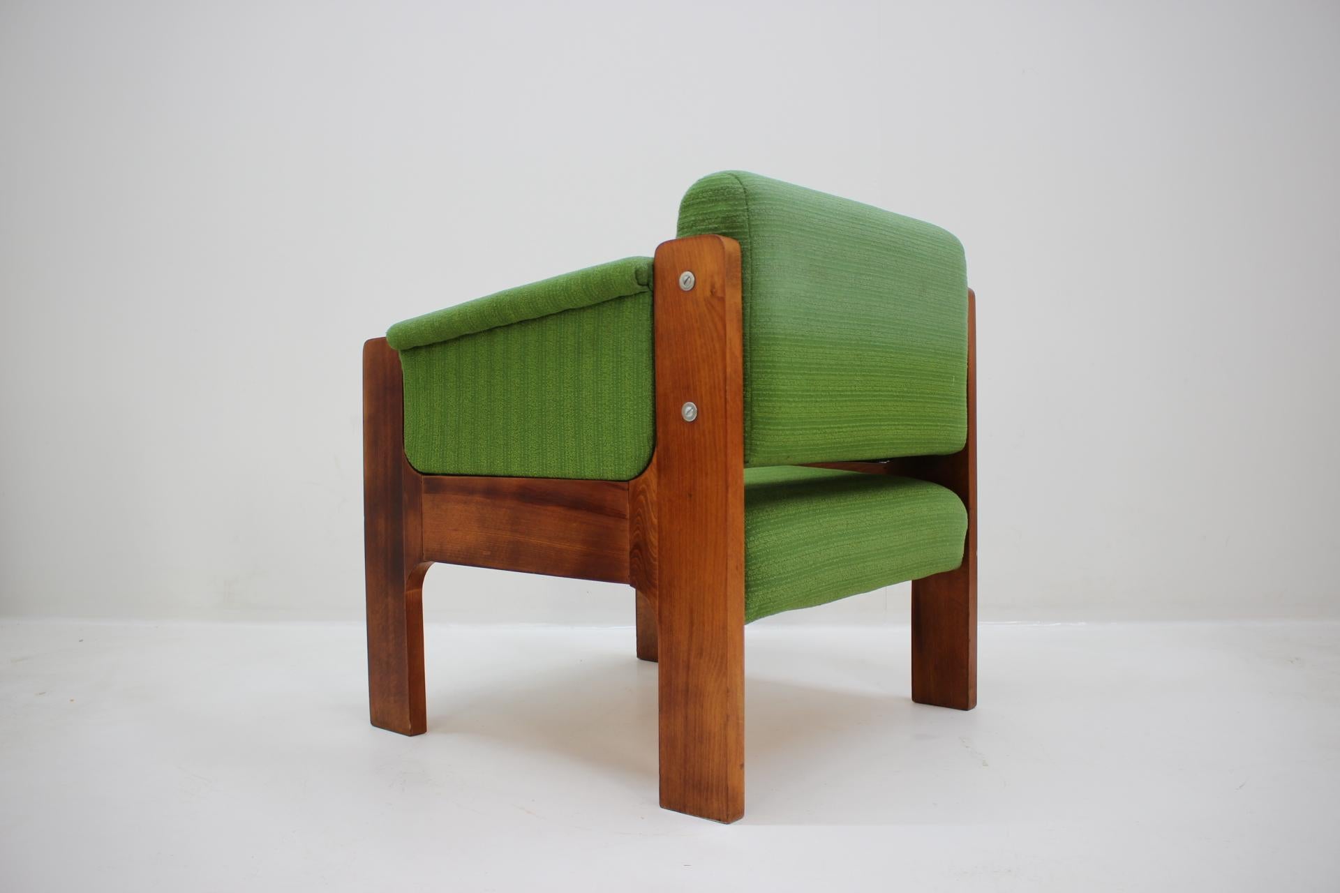 Late 20th Century Set of Midcentury Design Armchairs, 1970s