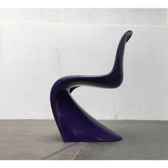 Satz früher Panton-Beistellstühle aus der Mitte des Jahrhunderts von Verner Panton, 1960er Jahre