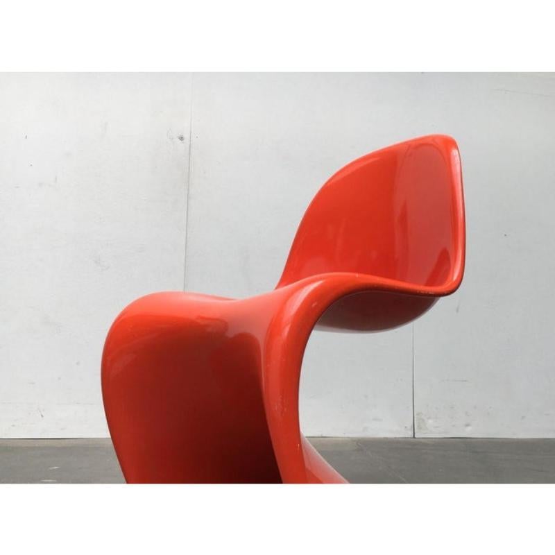Mid-Century Modern Set of Mid-Century Early Panton Side Chairs by Verner Panton, 1960s For Sale