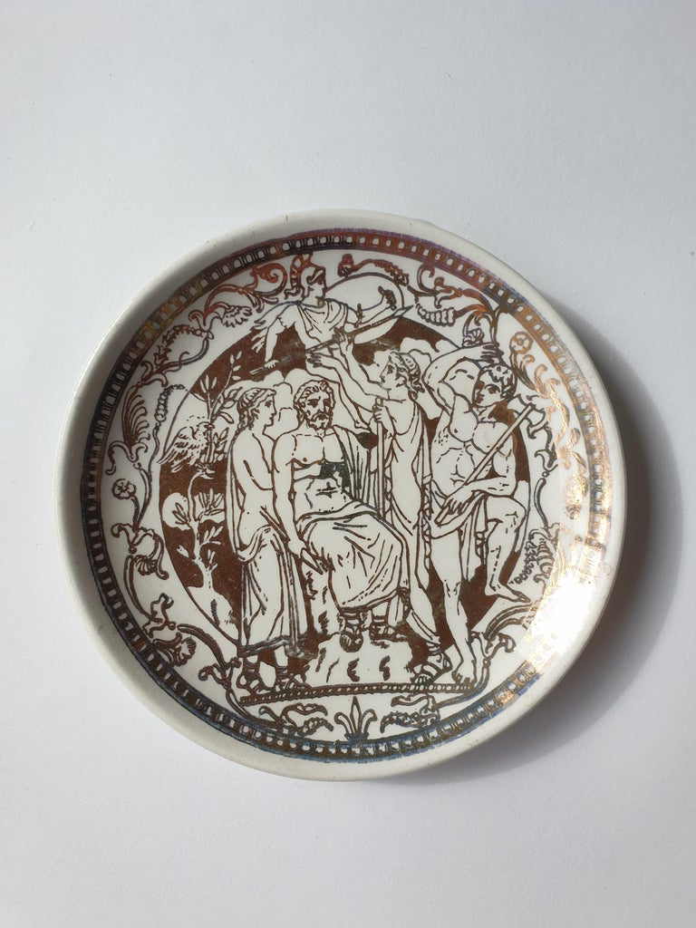 Set of Mid-Century Modern Coasters by Fornasetti For Sale 2