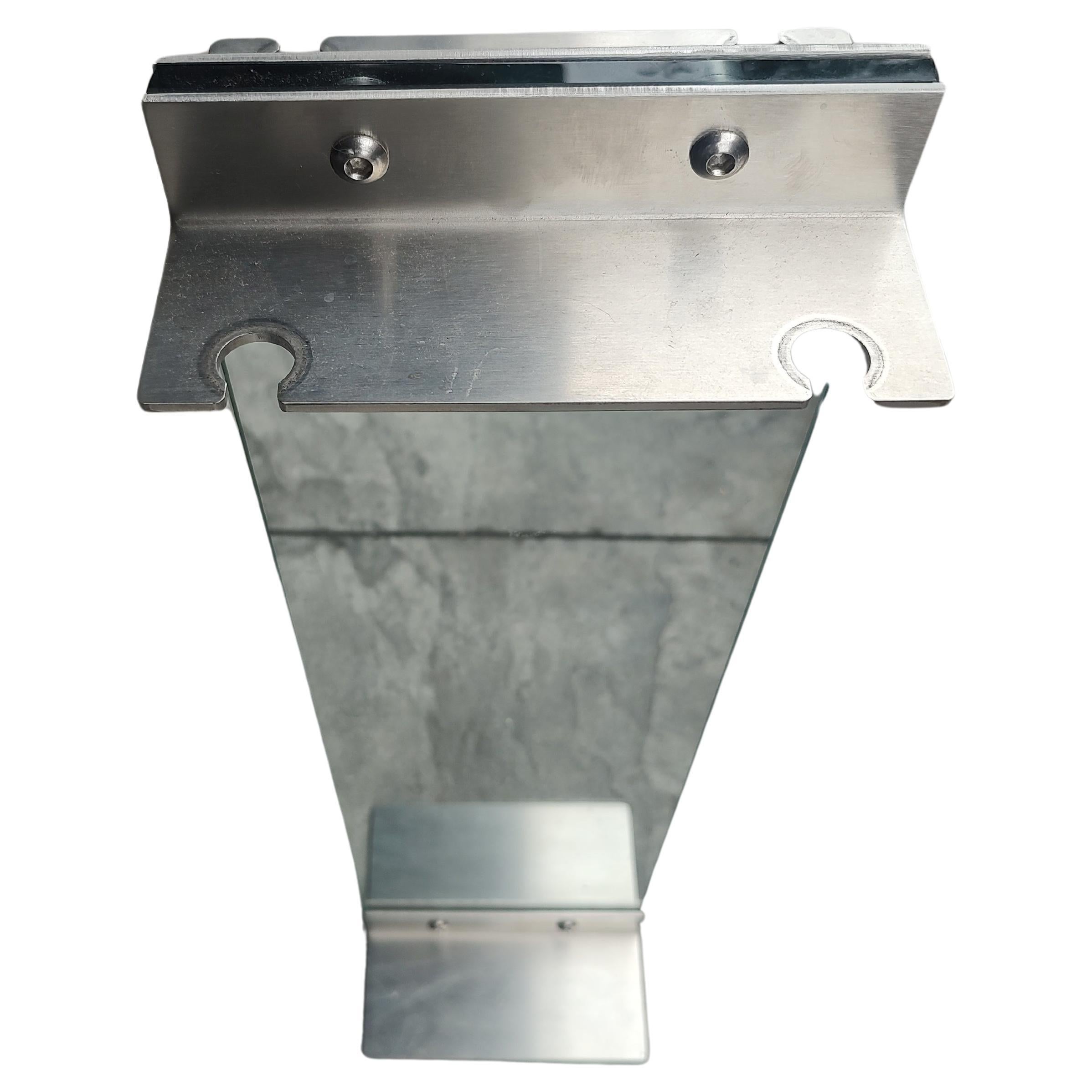Juego de utensilios para chimenea modernos de mediados de siglo con portavasos atribuido a Albrizzi Moderno de mediados de siglo en venta