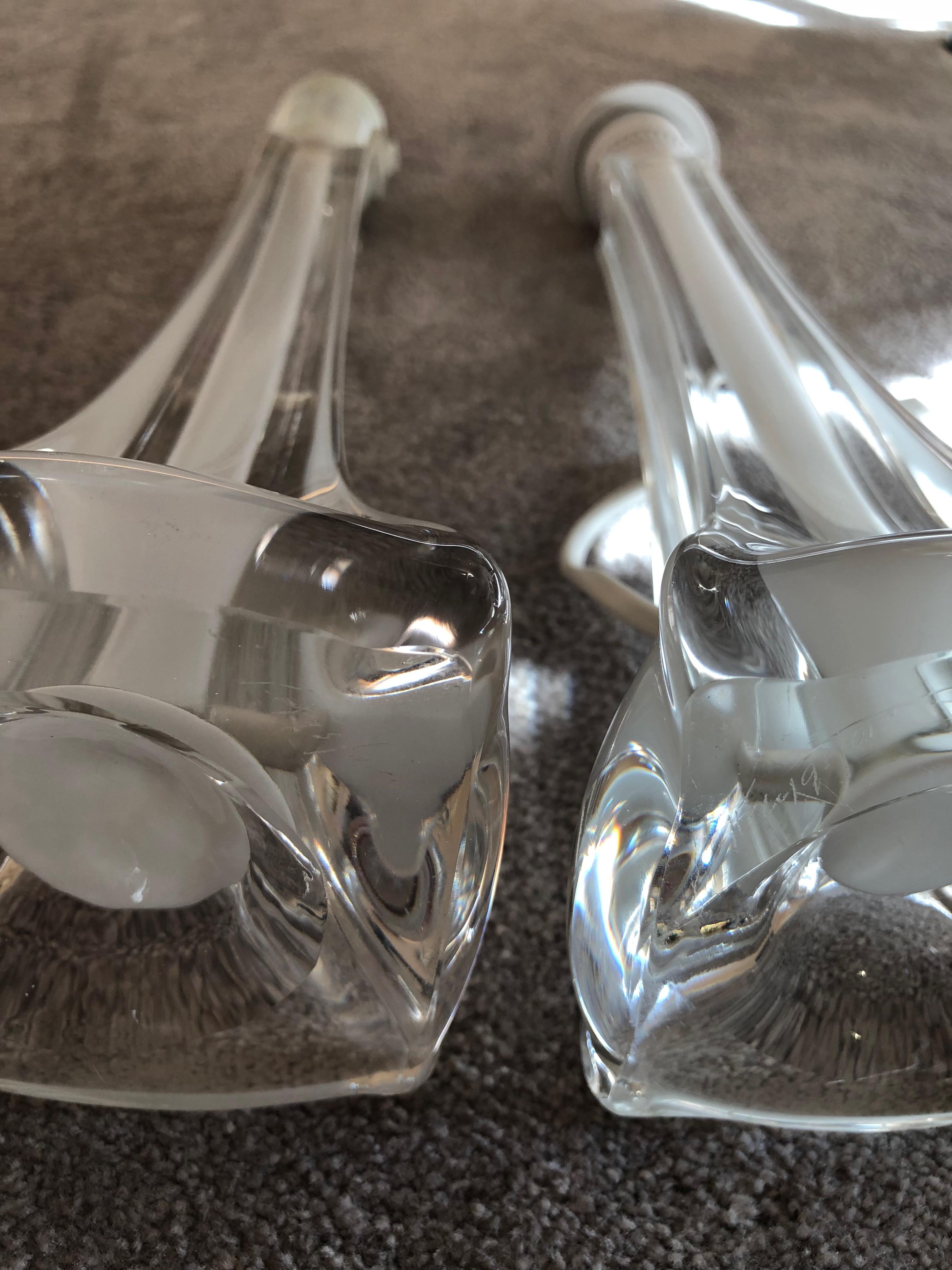 Set of Mid-Century Modern Flygsfors Table Lamps in White by Paul Kedelv For Sale 1