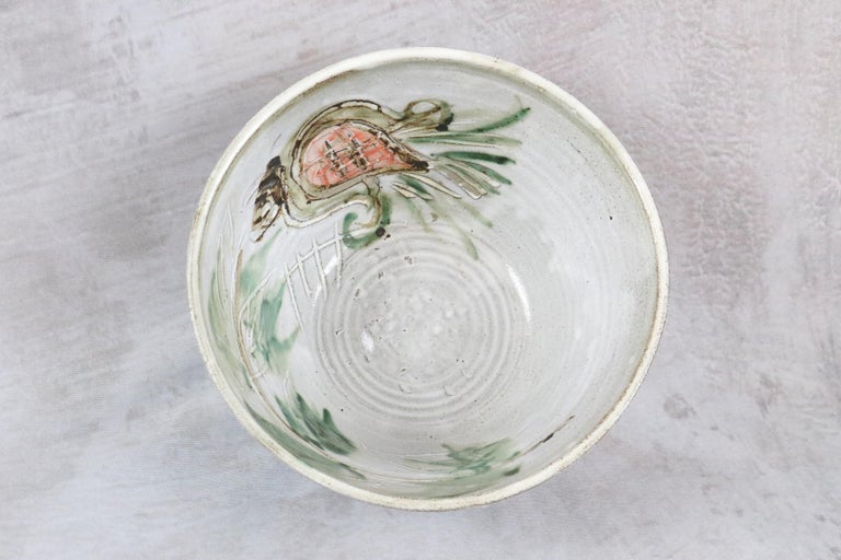 Set of Mid-Century Modern French Ceramic Bowls by Albert Thiry, 1960s ...