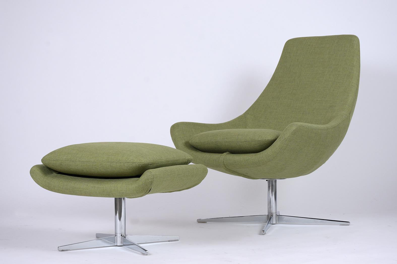 Satz moderne Drehstühle aus der Jahrhundertmitte (Moderne der Mitte des Jahrhunderts)