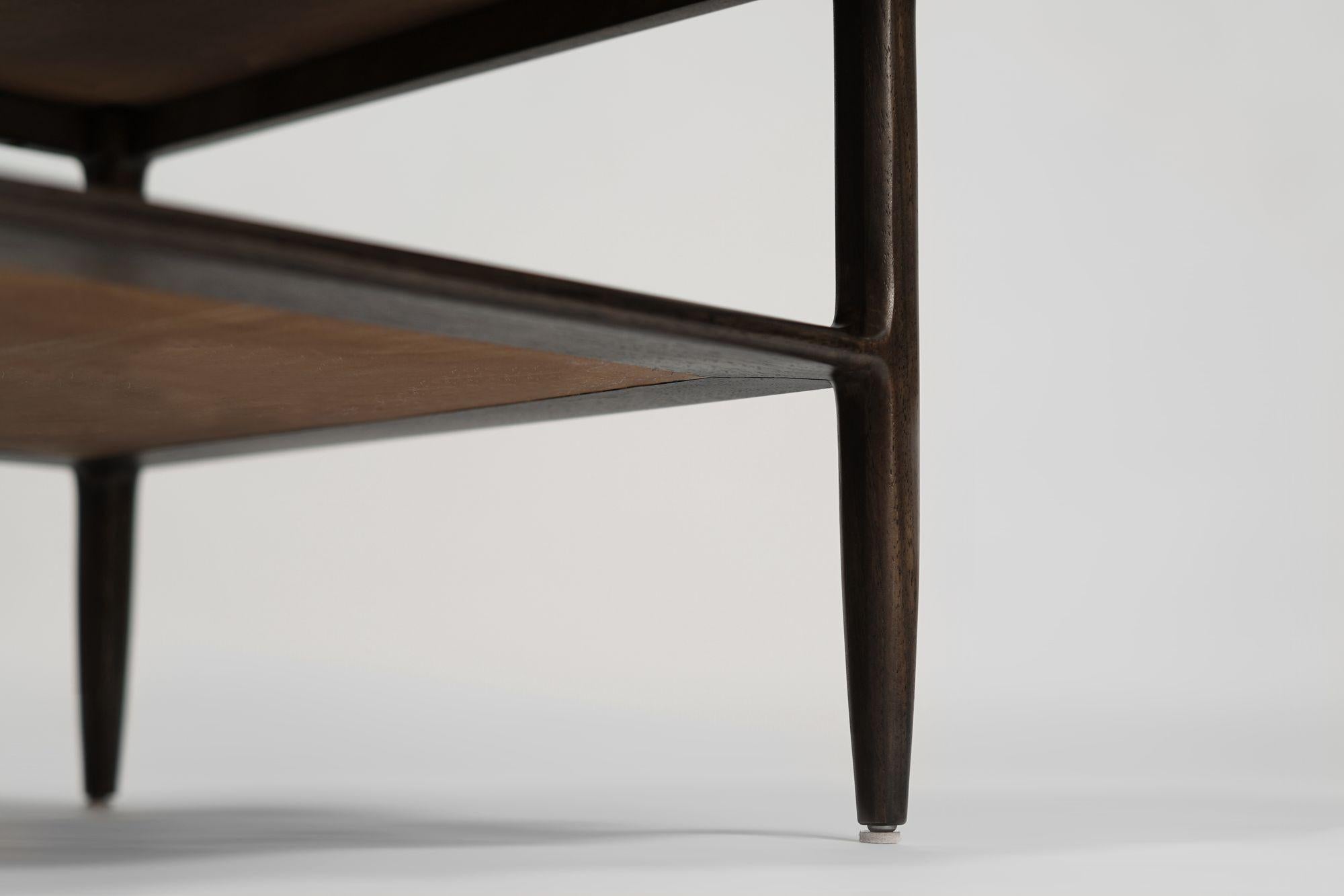 Ensemble de tables basses en Oak C. Espresso, C. 1950s en vente 3