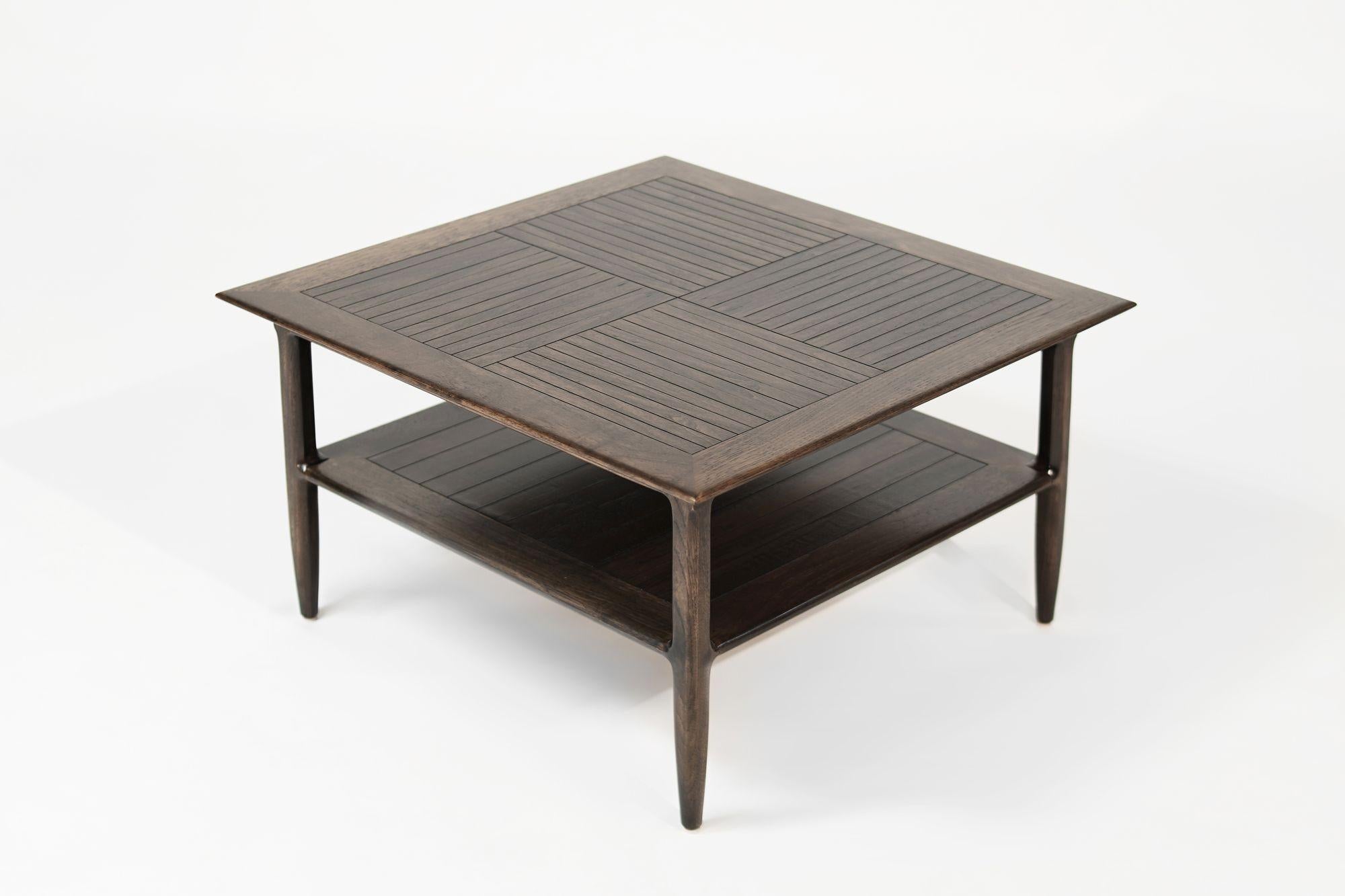 Ensemble de tables basses en Oak C. Espresso, C. 1950s Excellent état - En vente à Westport, CT