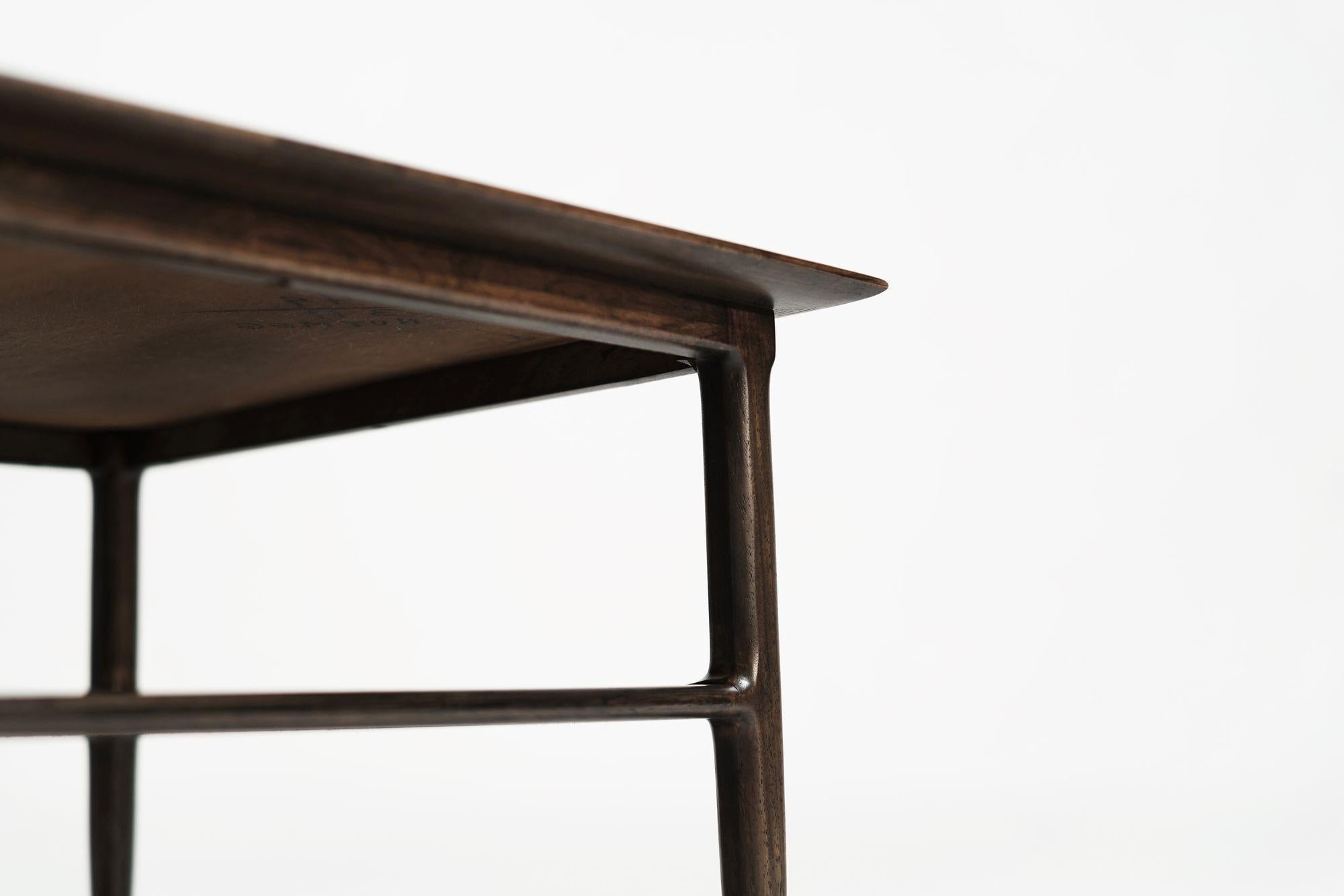 Ensemble de tables basses en Oak C. Espresso, C. 1950s en vente 2