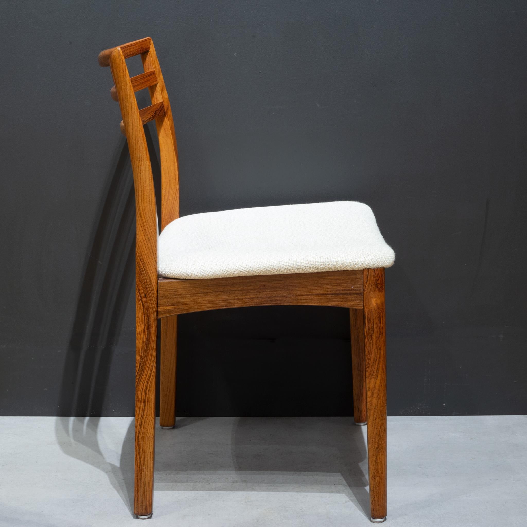 Set of Mid-Century Rosewood Dining Chairs, C.1970 4
