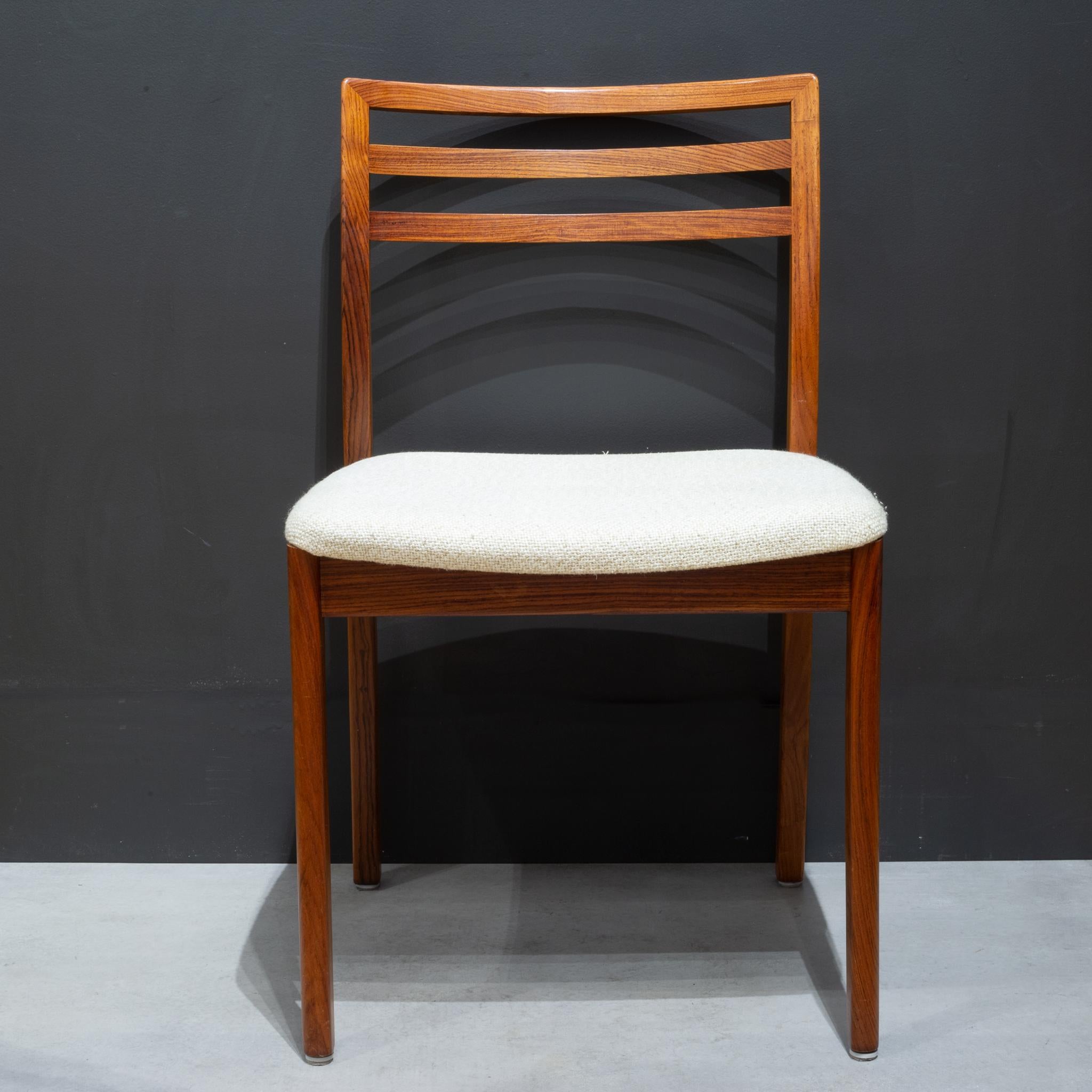 Set of Mid-Century Rosewood Dining Chairs, C.1970 5