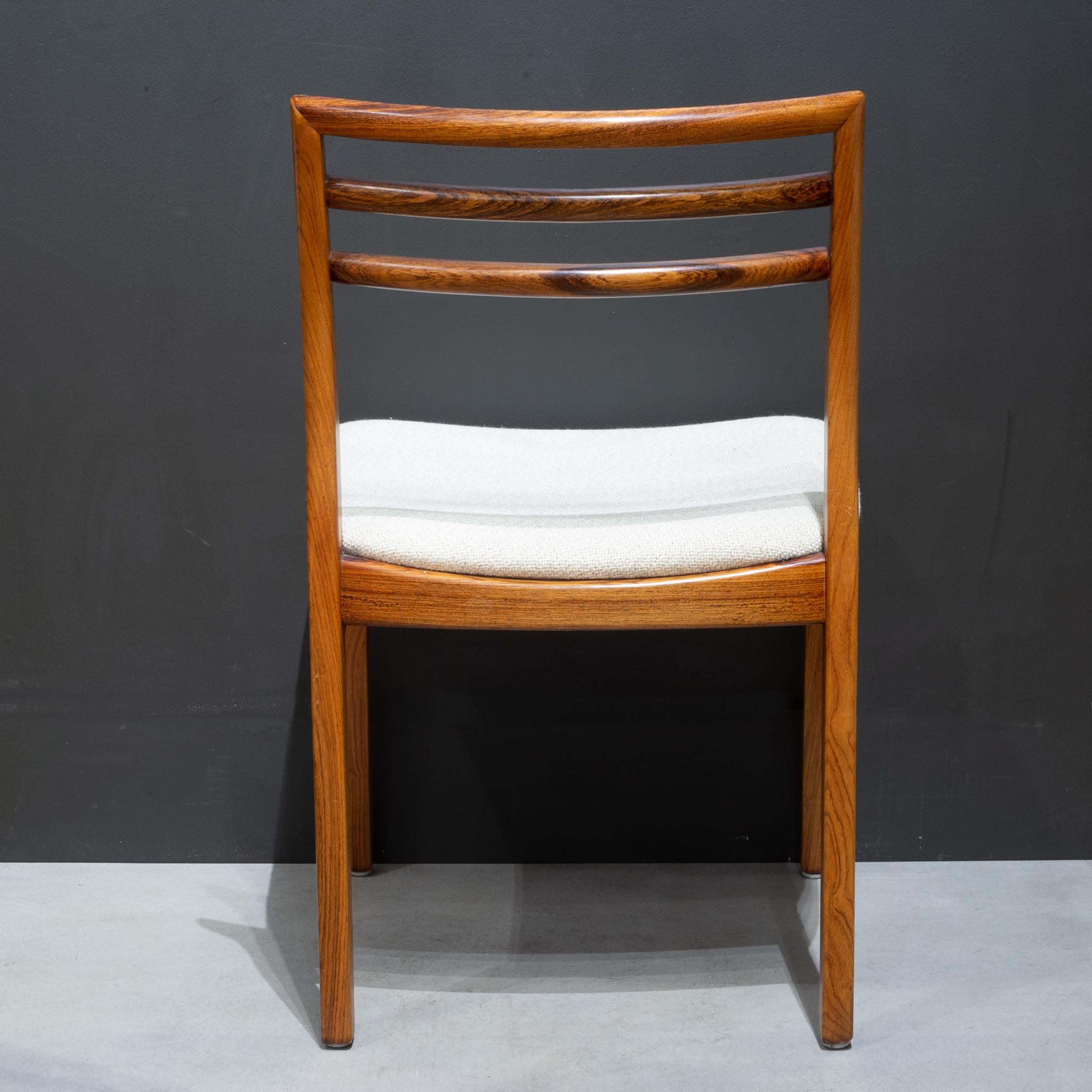 Set of Mid-Century Rosewood Dining Chairs, C.1970 7