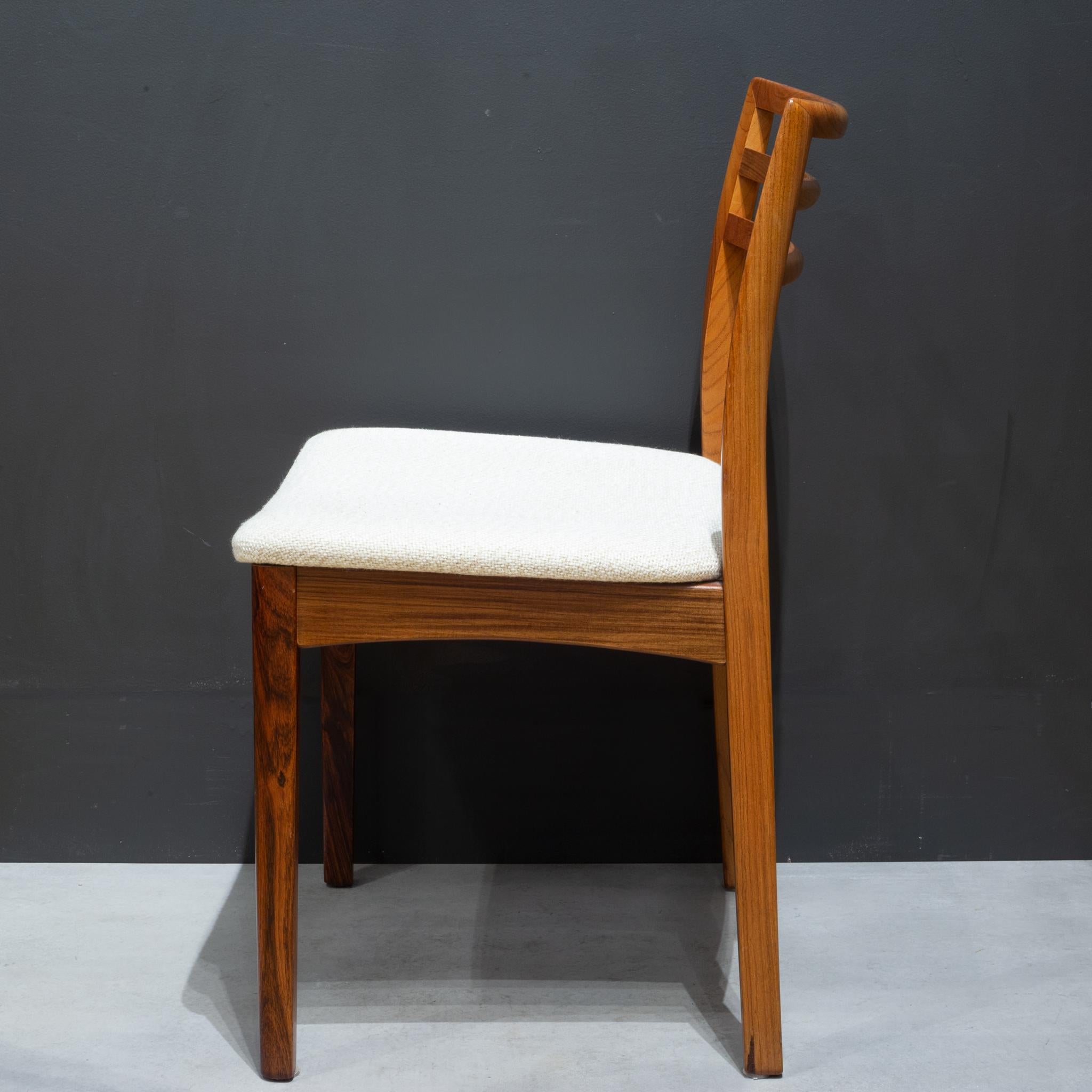 Set of Mid-Century Rosewood Dining Chairs, C.1970 In Good Condition In San Francisco, CA