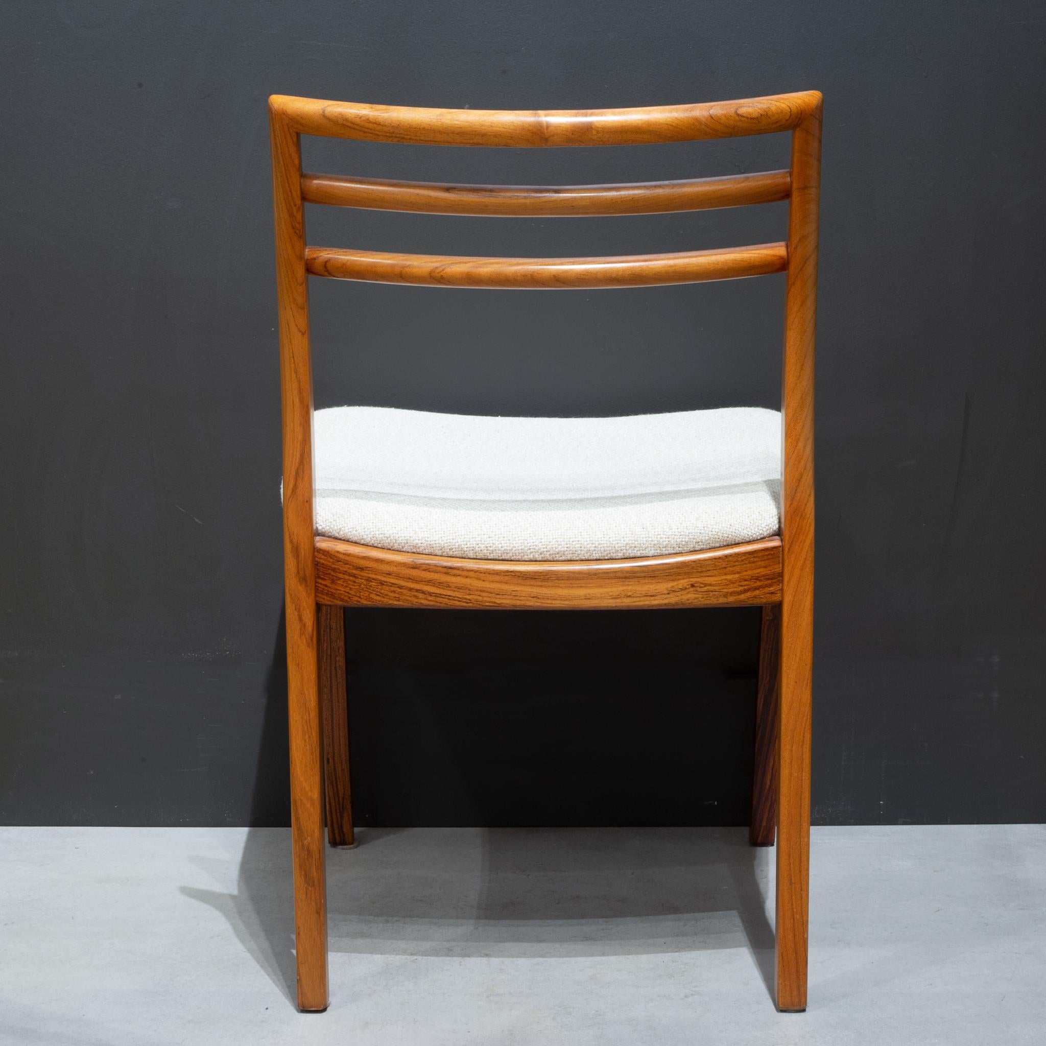 20th Century Set of Mid-Century Rosewood Dining Chairs, C.1970