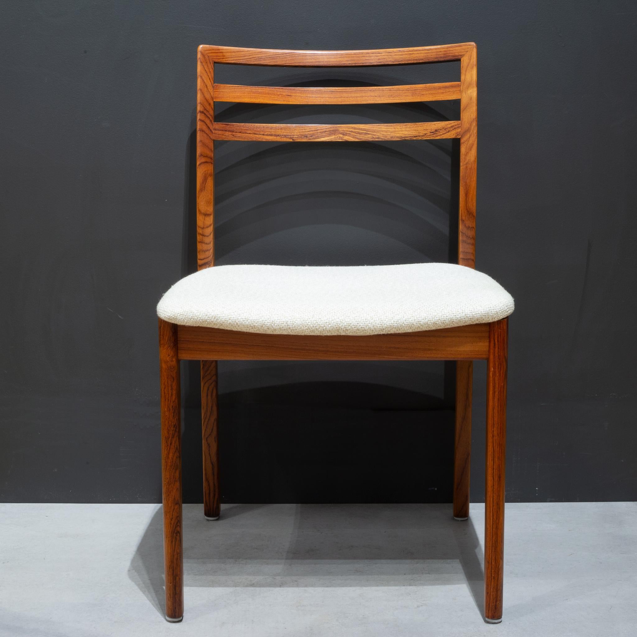 Set of Mid-Century Rosewood Dining Chairs, C.1970 1