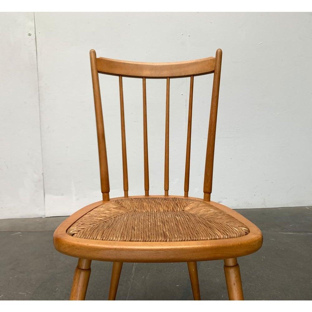 Set di sedie in legno di metà secolo nello stile di Arno Lambrecht, anni '50 In condizioni ottime in vendita a Hamburg, DE