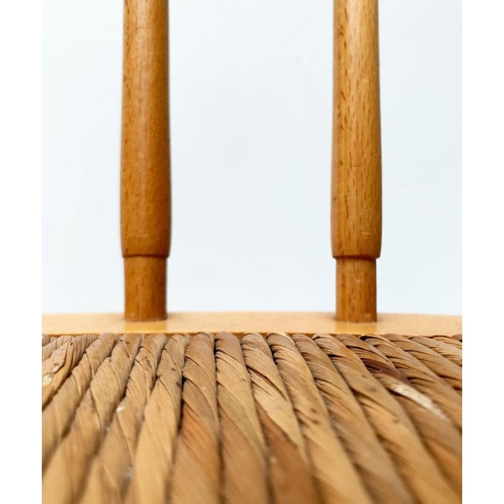 XX secolo Set di sedie in legno di metà secolo nello stile di Arno Lambrecht, anni '50 in vendita