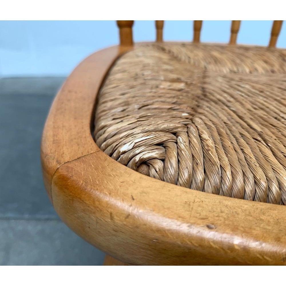 Set di sedie in legno di metà secolo nello stile di Arno Lambrecht, anni '50 in vendita 3