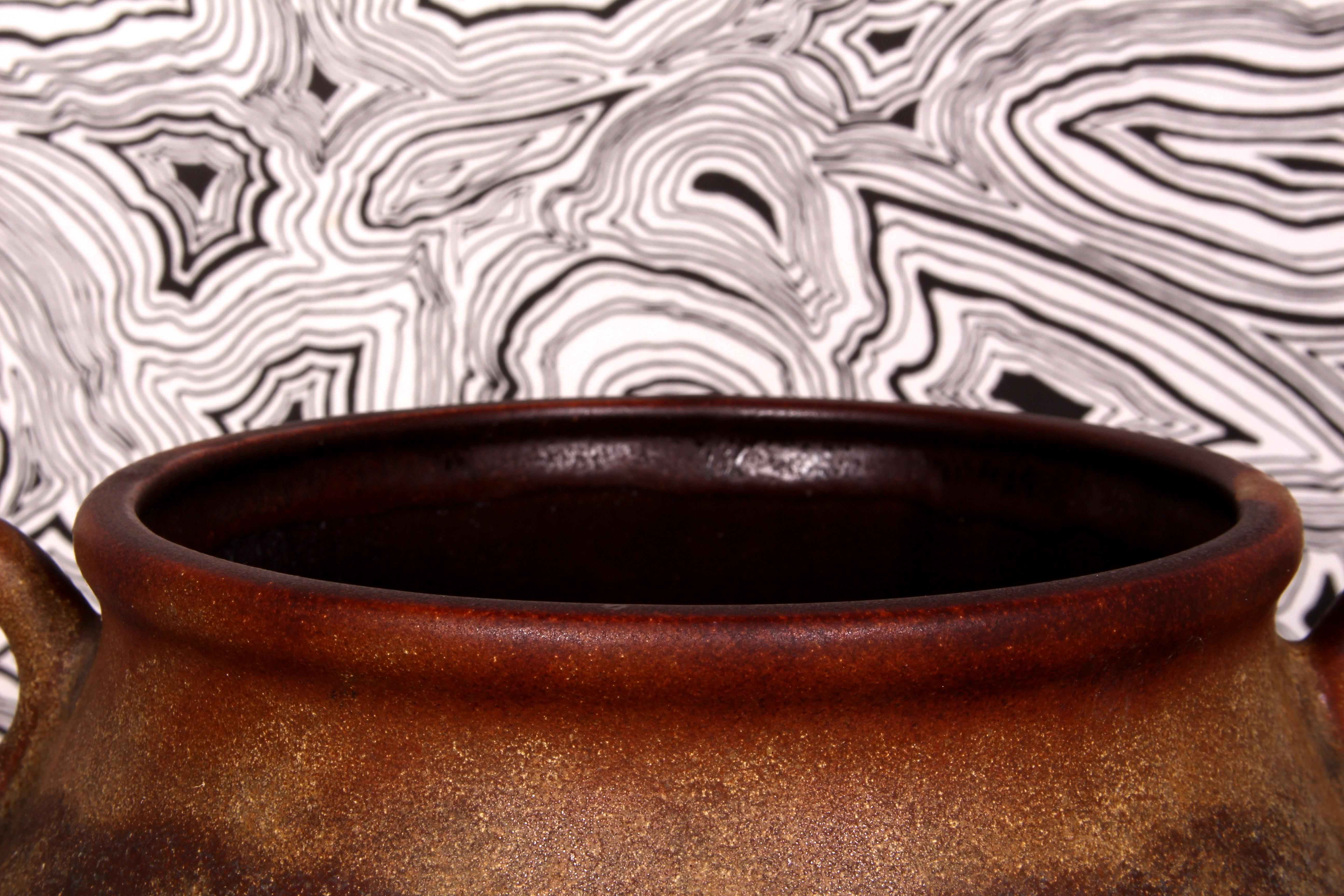 Mid-Century moderno SET di Punch Bowle artistici di metà secolo + 6 tazze Finlandia ceramica d'arte in vendita