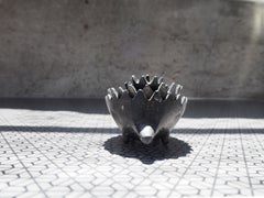 Satz Aschenbecher aus der Jahrhundertmitte, Tschechoslowakei 1960er Jahre