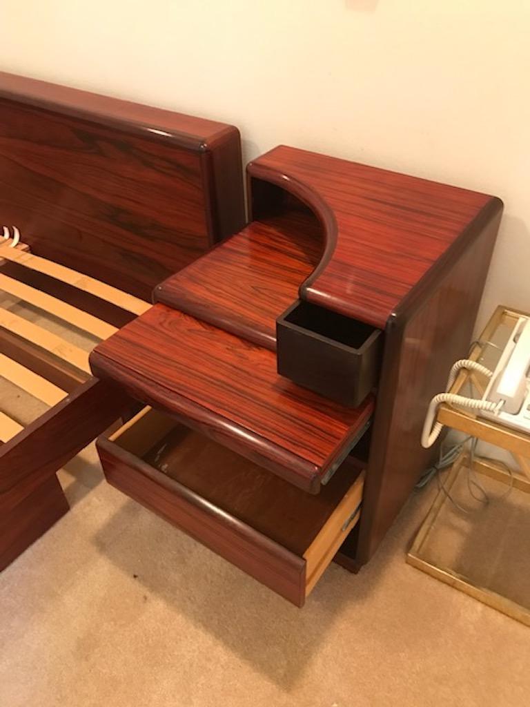 Set of Midcentury Danish Bedroom Furniture in Rosewood at ...