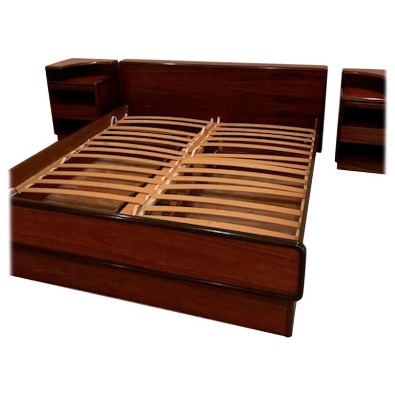 Set of Midcentury Danish Bedroom Furniture in Rosewood at 1stDibs