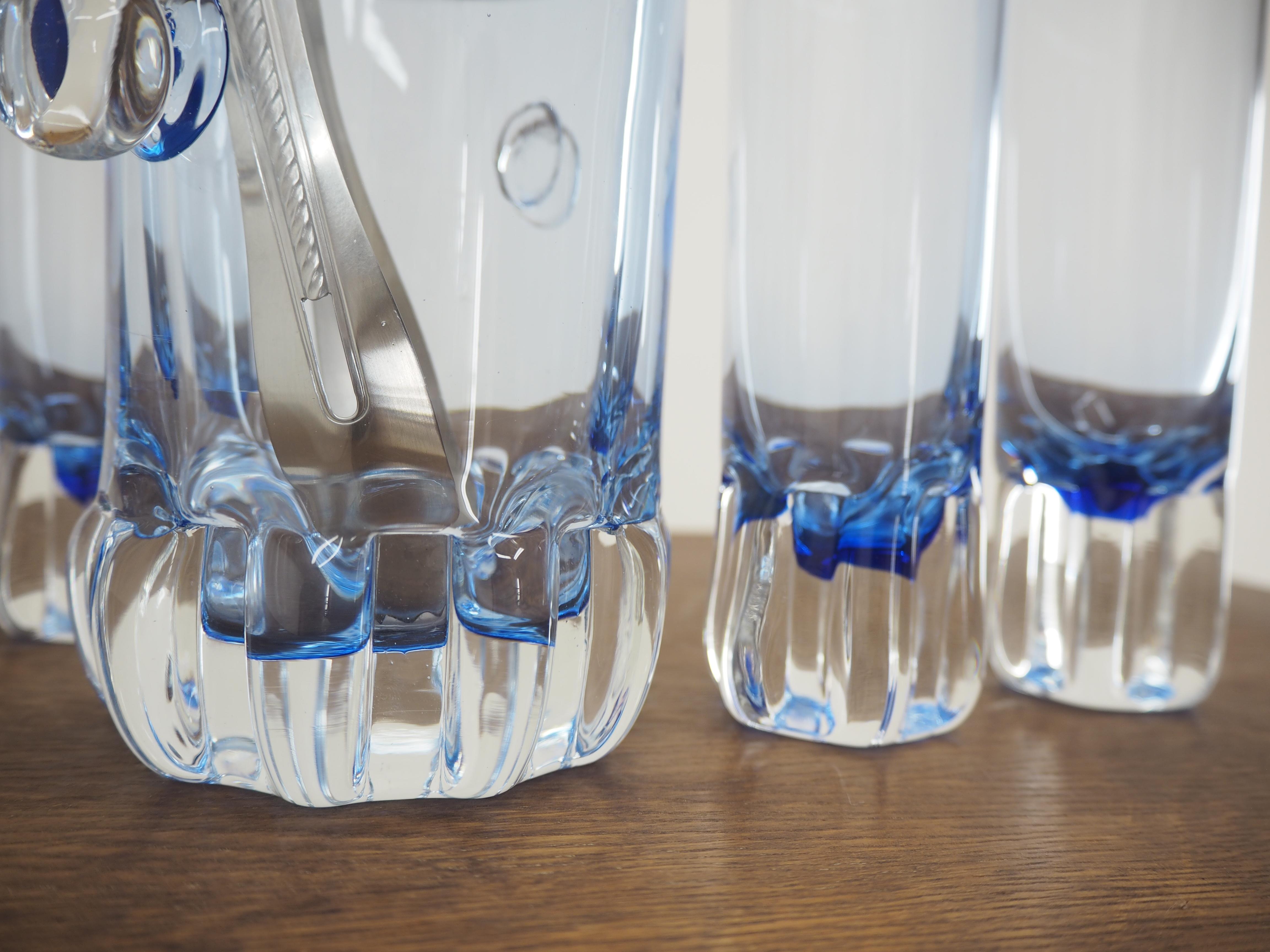 Ensemble de verres et bols pour la glace du milieu du siècle dernier, 1960 en vente 2