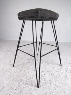 Set of Midcentury Hairpin Barstools
