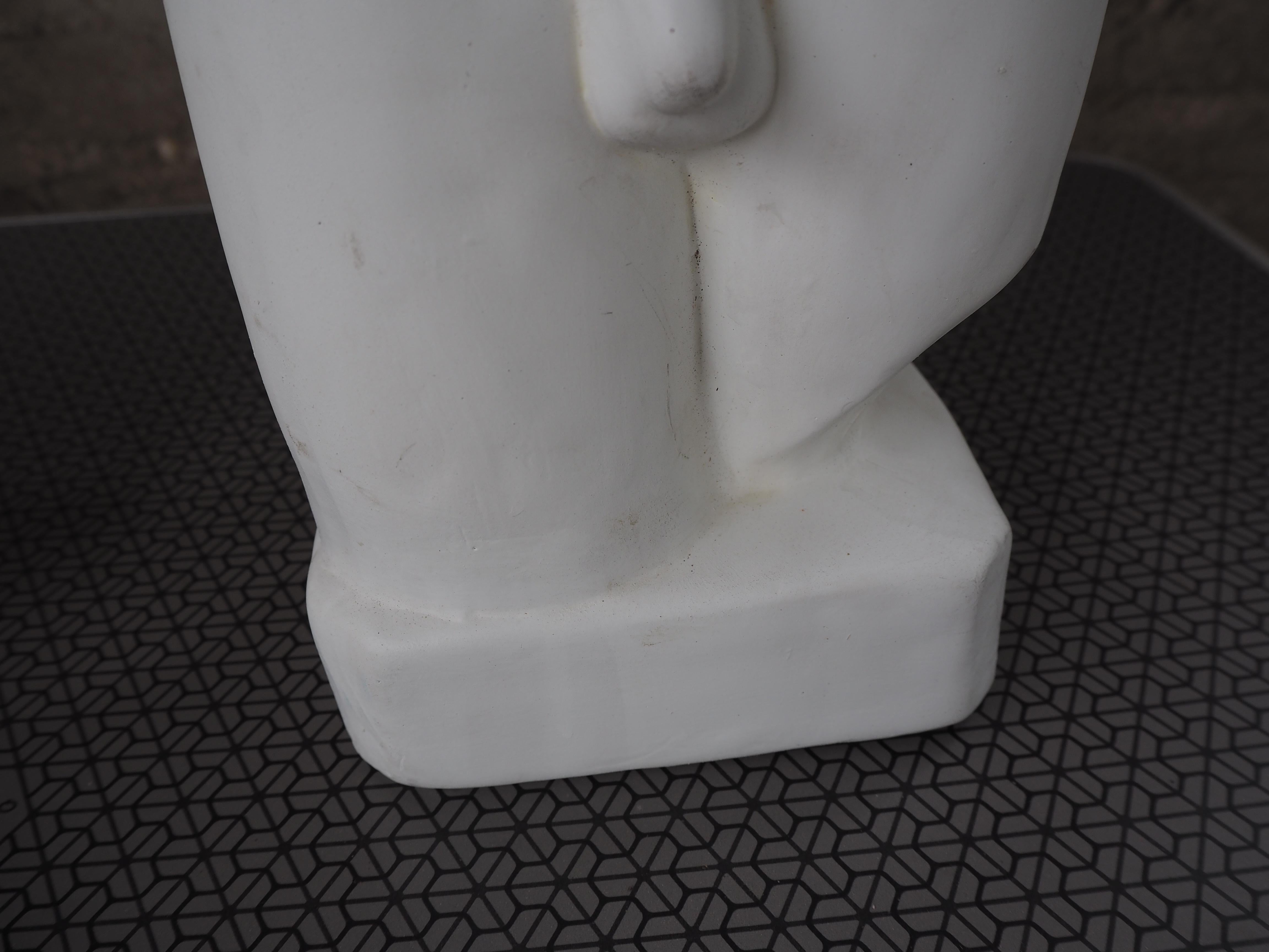 Set di corpi di scultura da tavolo in ceramica del Medioevo, anni '70 in vendita 6