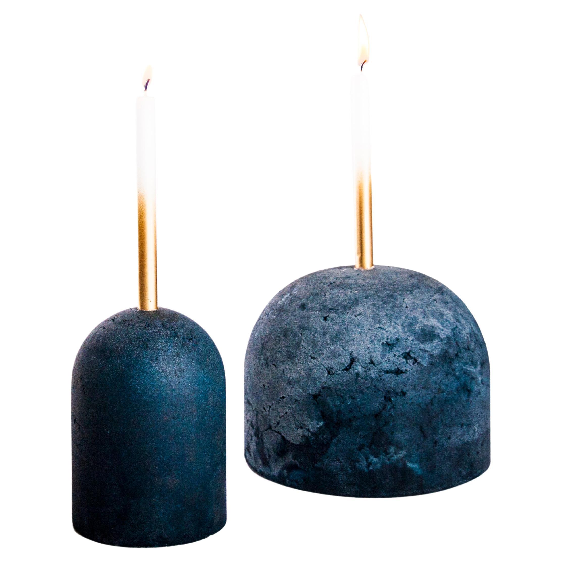 Set of Minimalist Candle Holders, in Any Colour Available