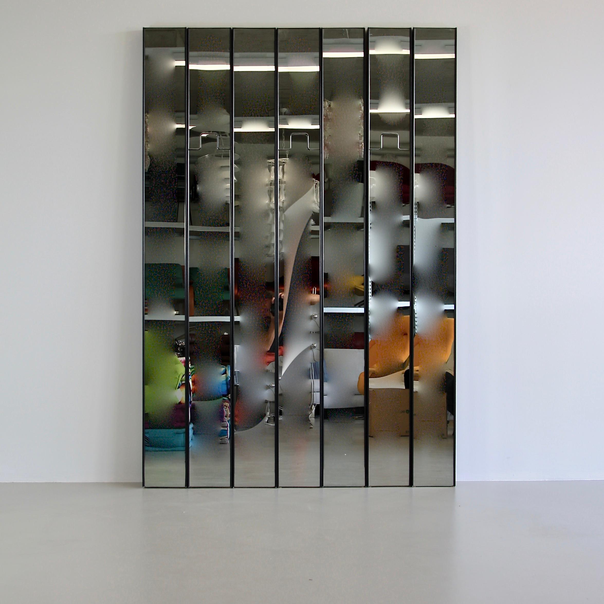 Modern Set of Mirrors by Luciano Bertoncini