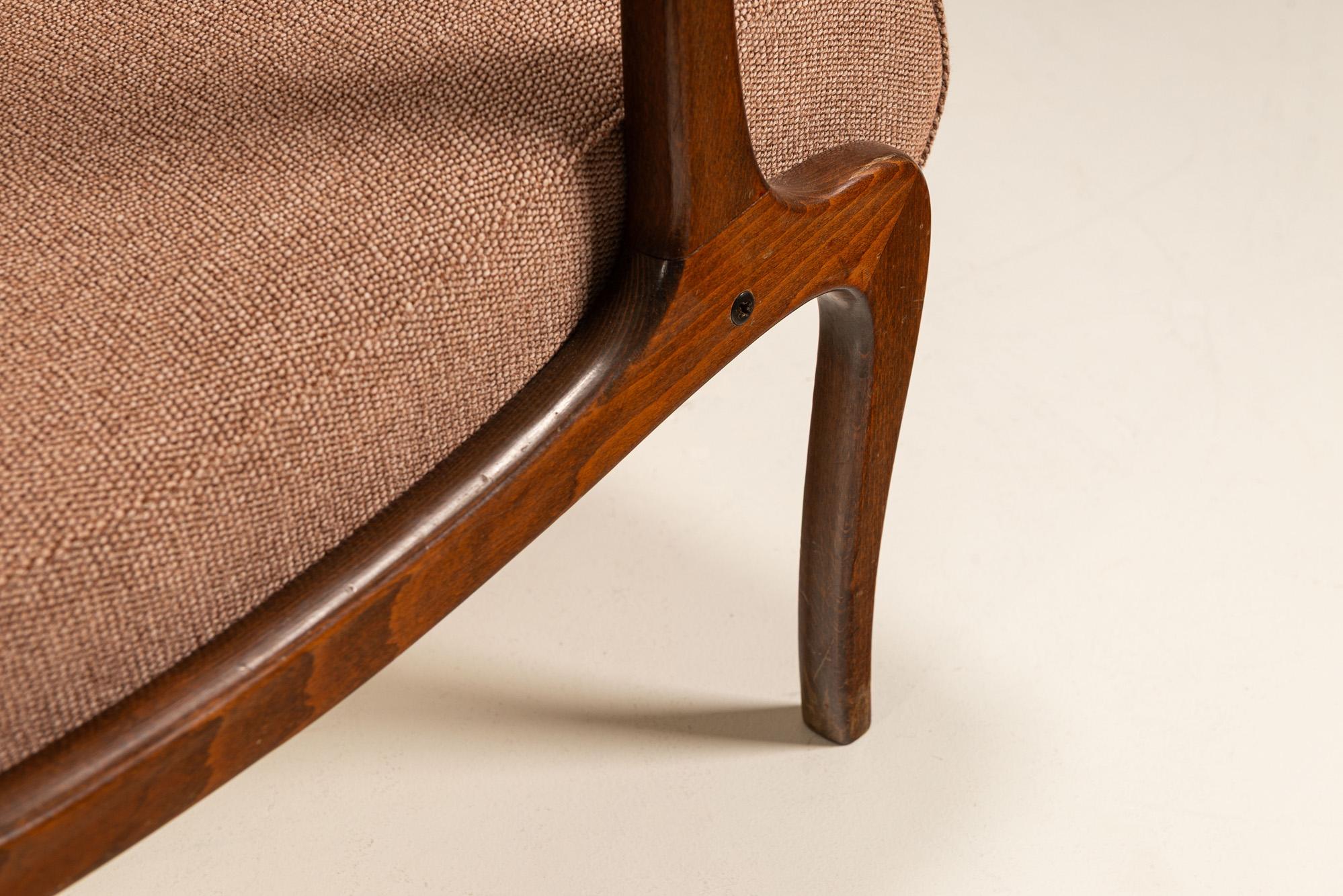Set of 'Mitzi' Arm Chairs by Ezio Longhi, Italy 1950s en vente 4