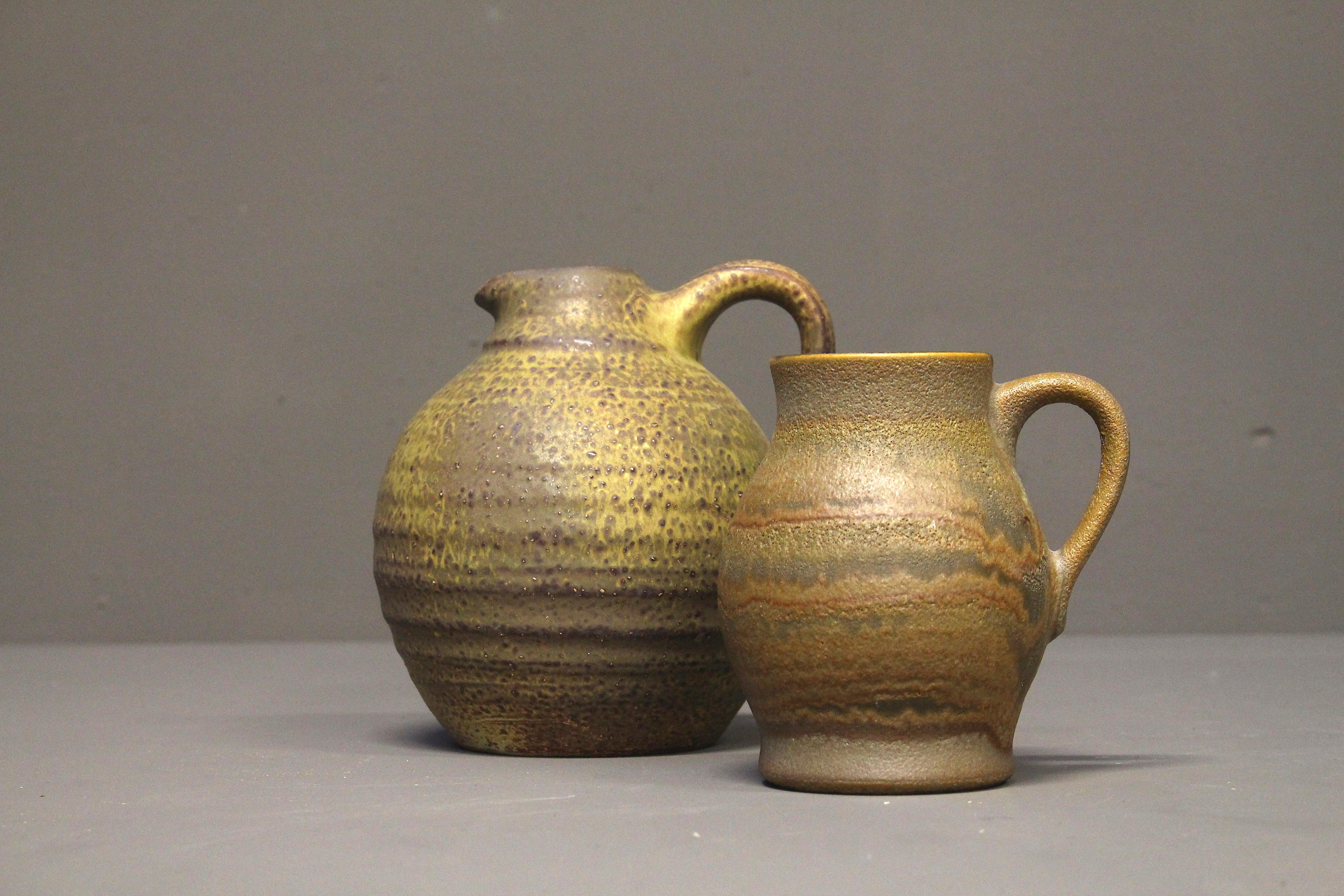 Mid-Century Modern Set of Mobach Utrecht Ceramic Pottery, 1960s For Sale