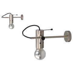 Set of 'Mod. 251' Sconces by Tito Agnoli for Oluce, Italy 1960s