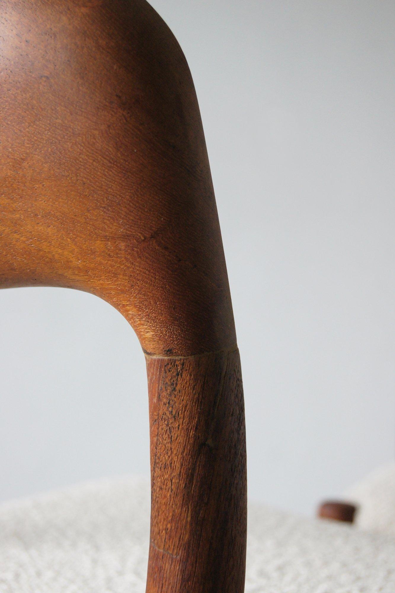 Set of Model 75 Dining Chairs by Niels Otto Moller for J.L. Møllers im Angebot 6