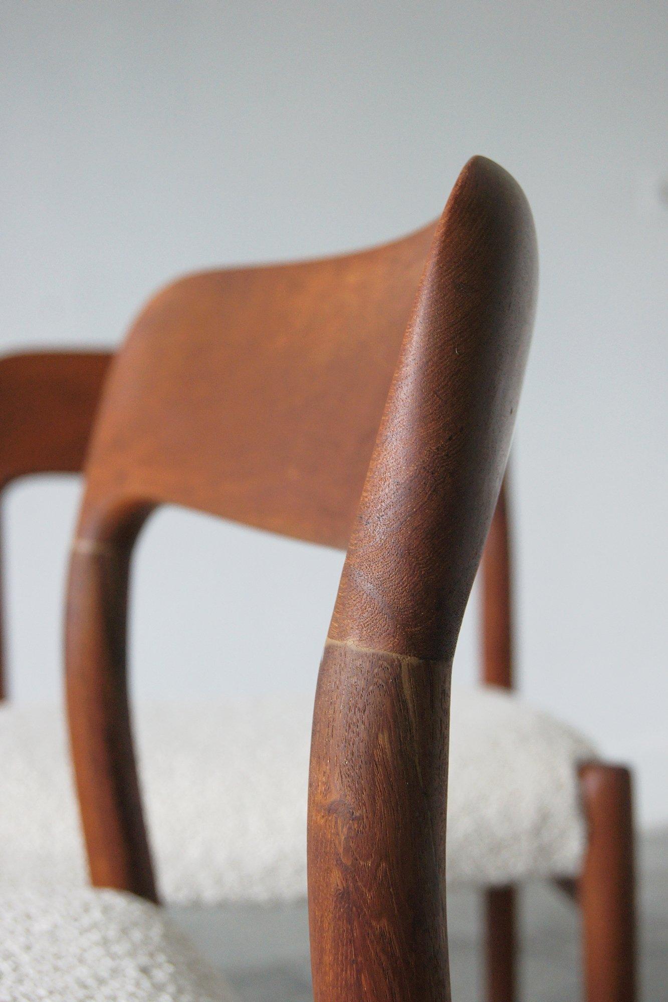 Set of Model 75 Dining Chairs by Niels Otto Moller for J.L. Møllers im Angebot 2