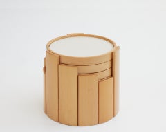Set of Model 780 Side Tables by Gianfranco Frattini, Cassina, 1970